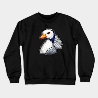 Head animal pixel art Crewneck Sweatshirt